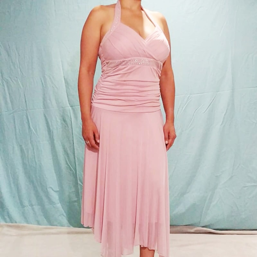 Trixxi- Halter dress